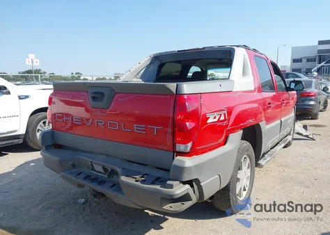 2002 Chevrolet Avalanche 1500 from USA, damaged, VIN 3GNEK13T42G279633